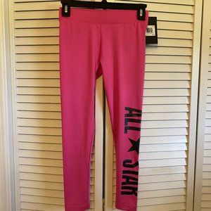 Converse Girls All*Star Pink Leggings - M